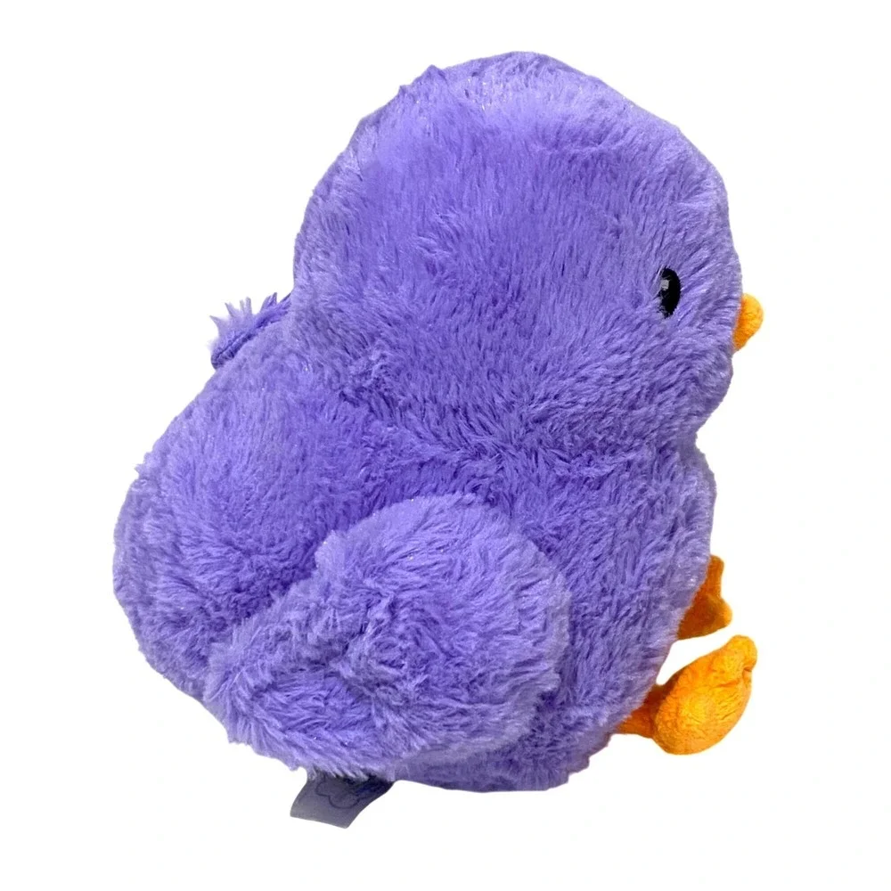 Spark Create Imagine Chick Plush Rattle 7.5" Purple Easter Spring Basket Filler - Picture 2 of 7